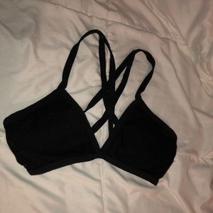 Black bralette